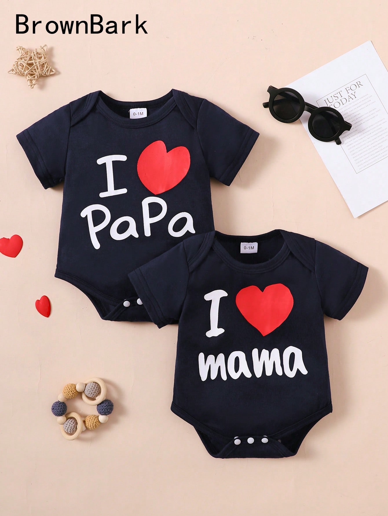 Baby Clothing Brand - 2-delige set, unisex zomerse schattige casual