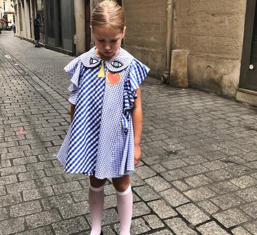 Baby Clothing Patterns Free - Retail Zomer Baby Meisjes Blauw Gestreepte