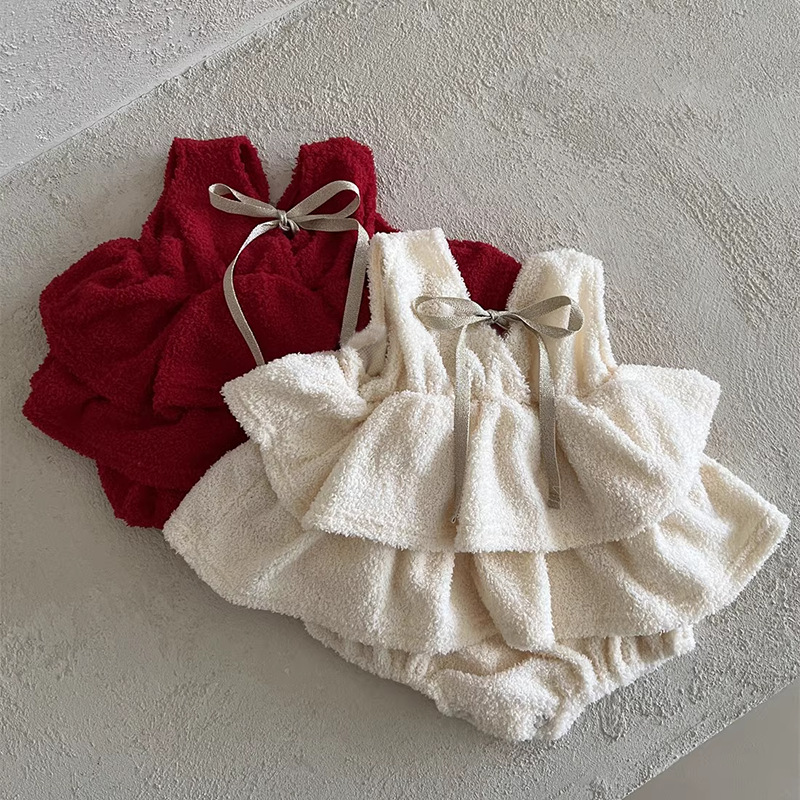 Baby Clothing Next - 2025 Winter Nieuwe Baby Meisje Mouwloze