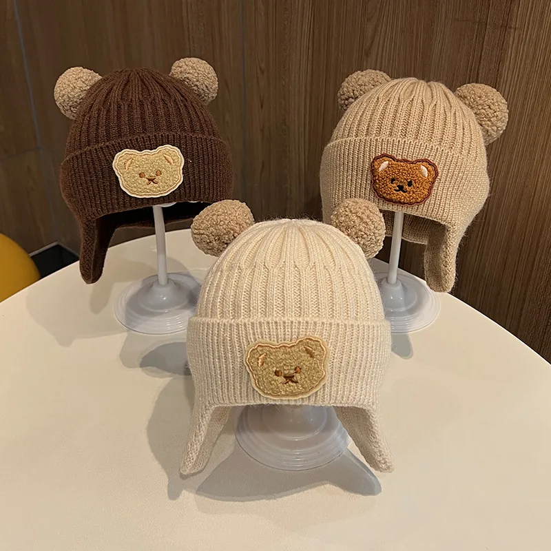 Babywollen muts schattige beer - Baby Mittens Scratch recensie en prijs