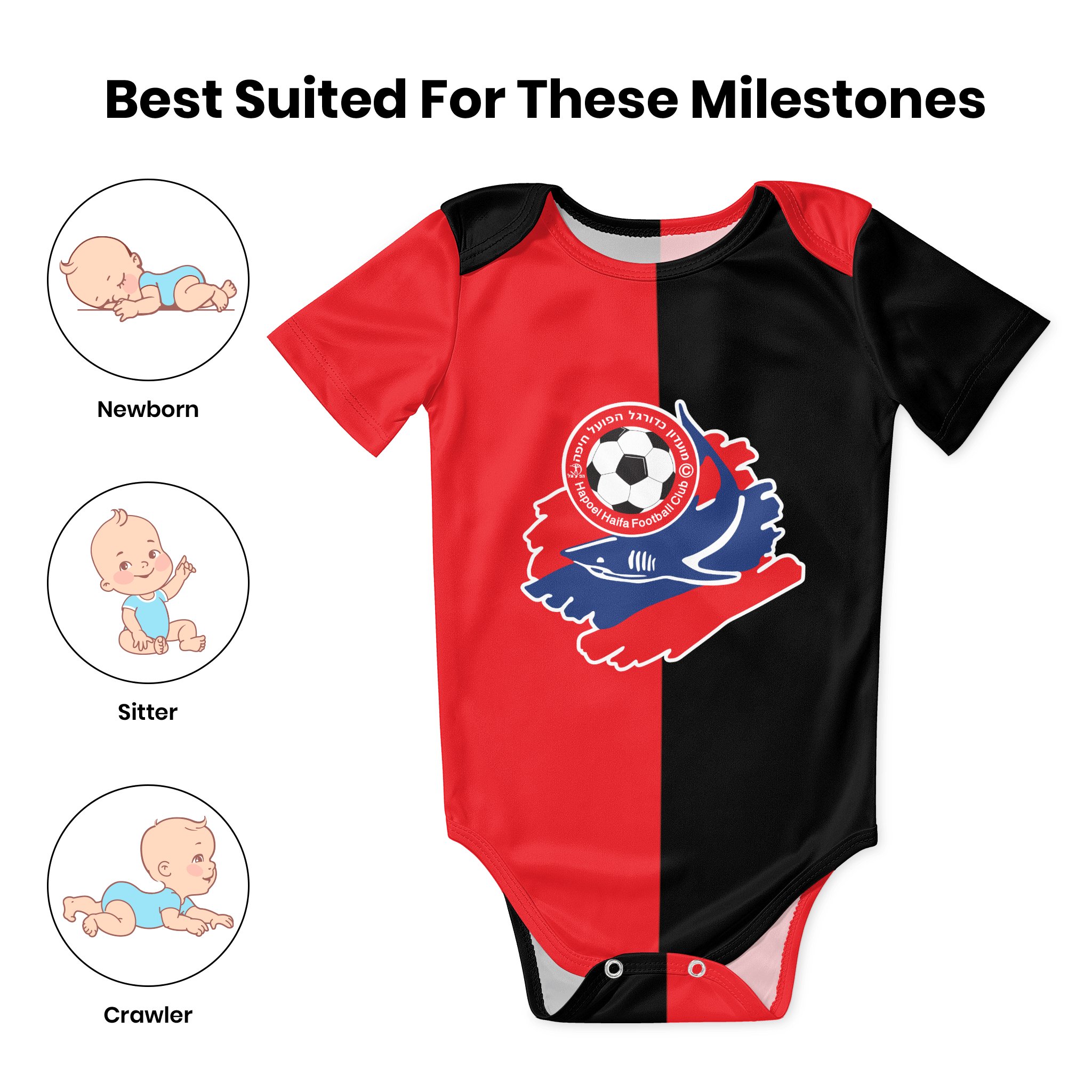 Hapoel Haifa Baby Bodysuit Uni - Baby Clothing Brand recensie en prijs