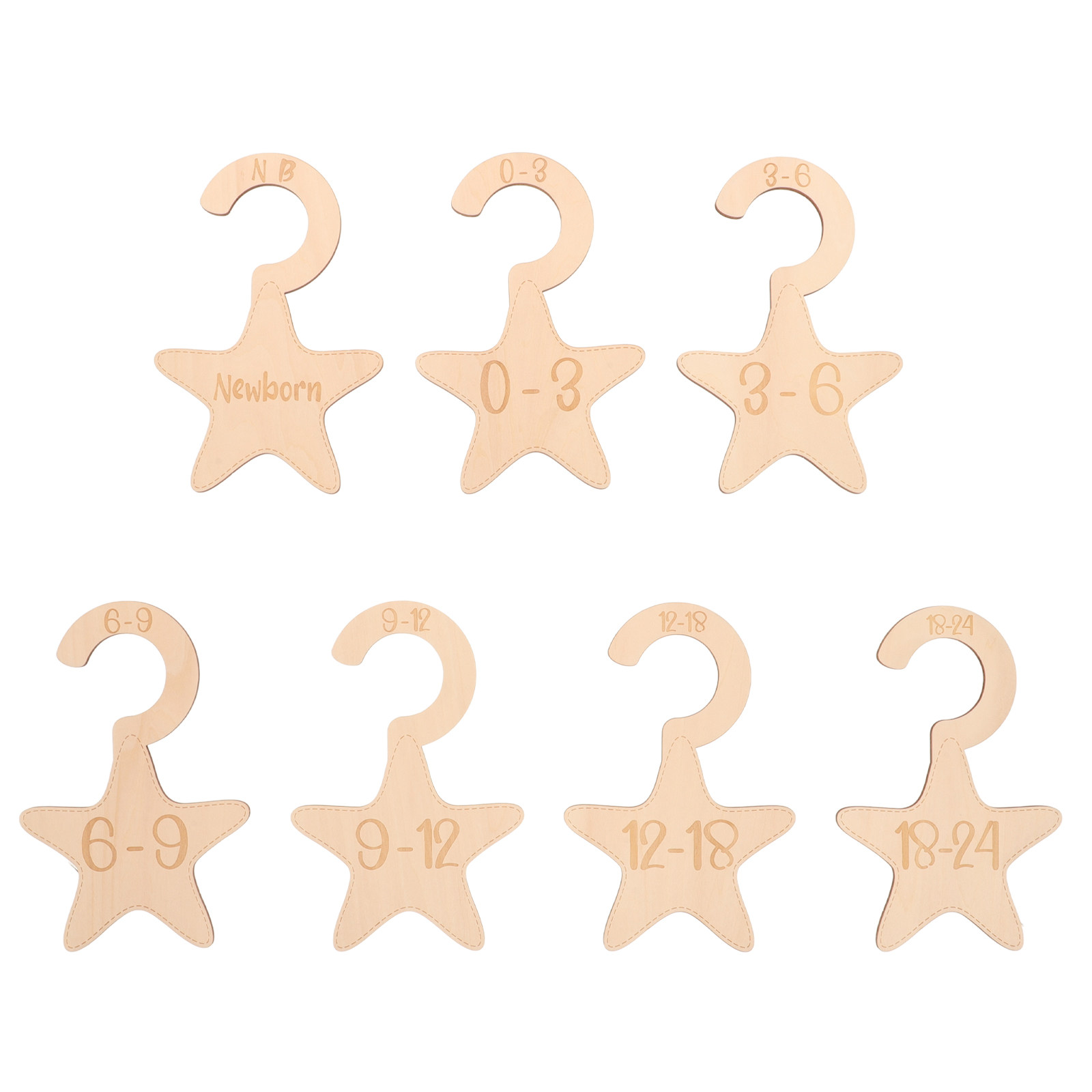 7-delige babykleding kastverde - Baby Clothing Wardrobe recensie en prijs