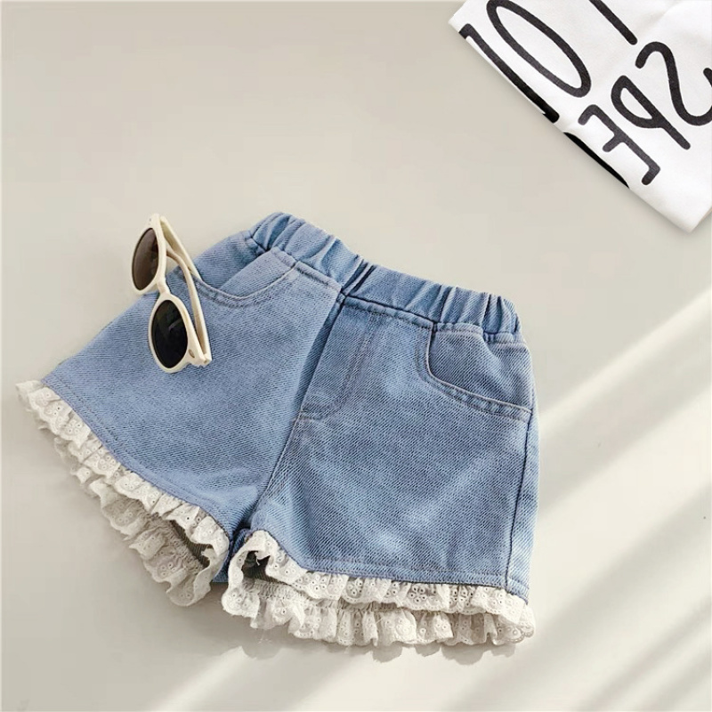 Meisjeskleding Denim shorts vo - Baby Clothing Patterns Free recensie en prijs