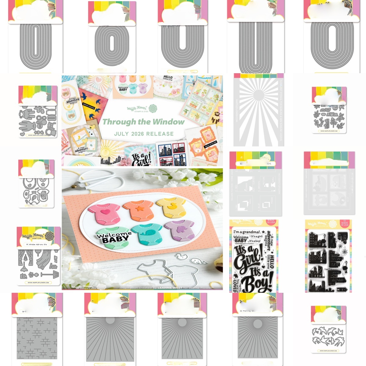 Juli 2026 Windows Postage Coll - Baby Clothing Bag recensie en prijs