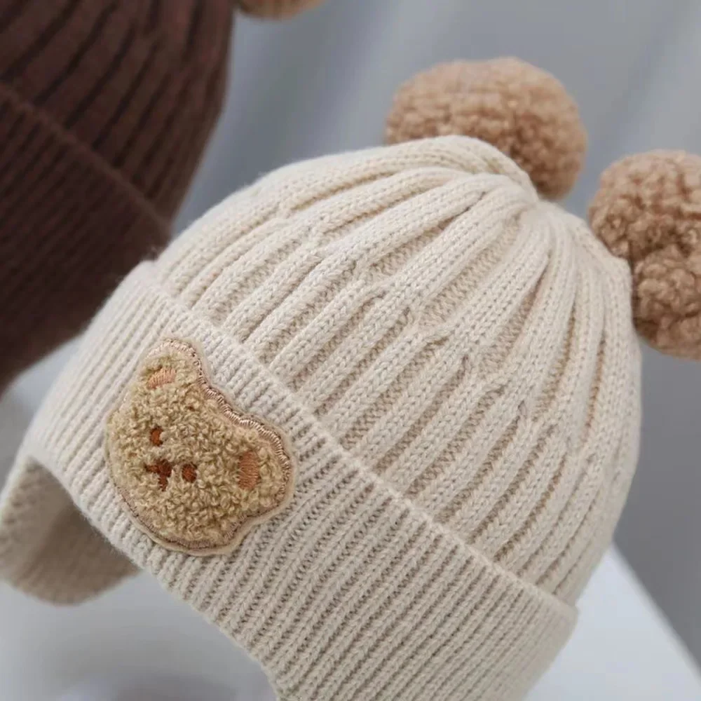 Babywollen muts schattige beer - Baby Mittens Scratch recensie en prijs
