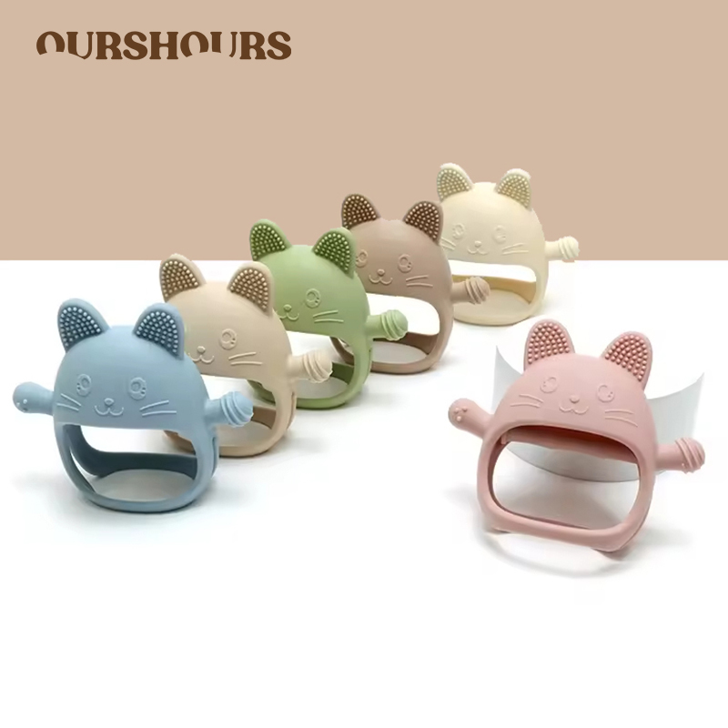 1 Pc Baby Siliconen Bijtringen - Baby Mittens Scratch recensie en prijs