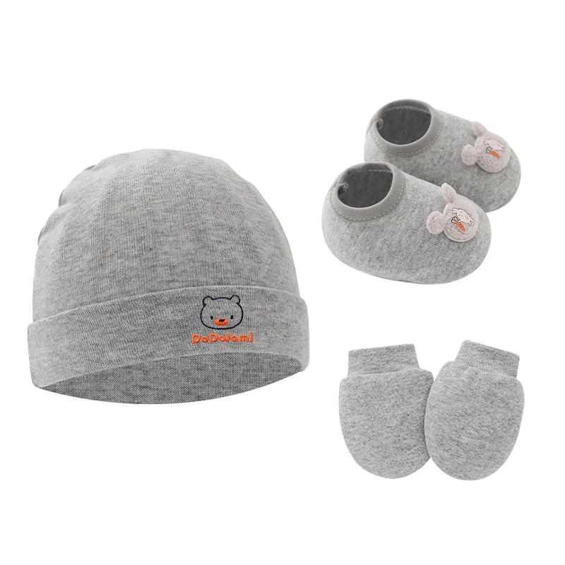 3 stks/set pasgeboren hoed han - Baby Mittens Scratch recensie en prijs