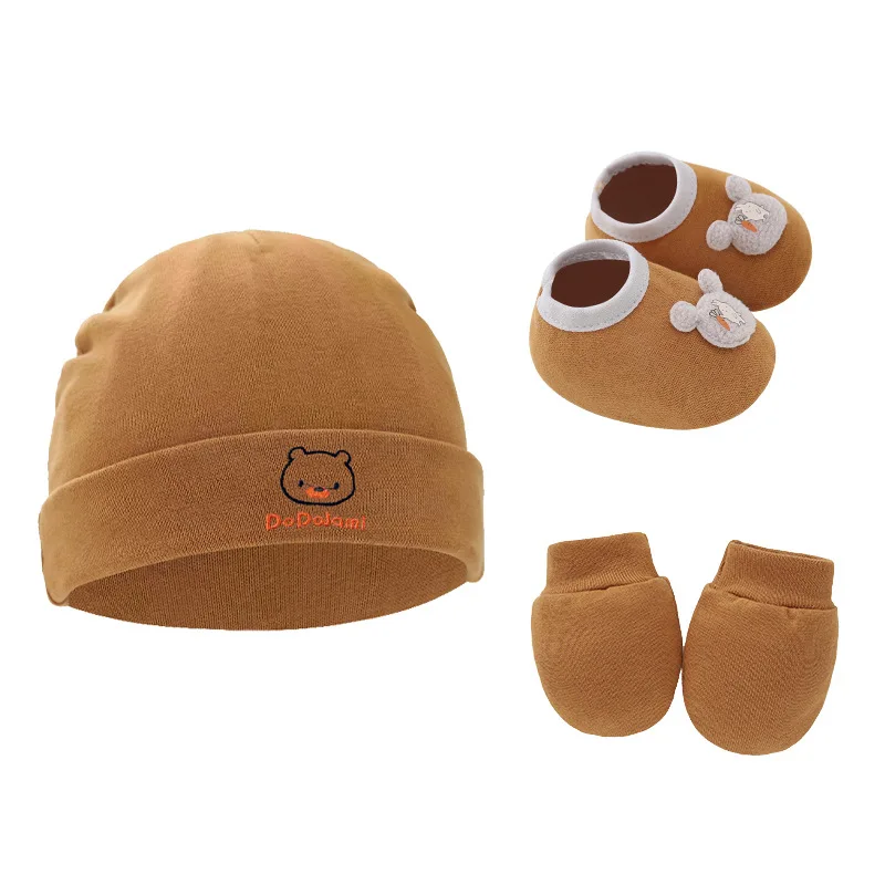 3 stks/set pasgeboren hoed han - Baby Mittens Scratch recensie en prijs